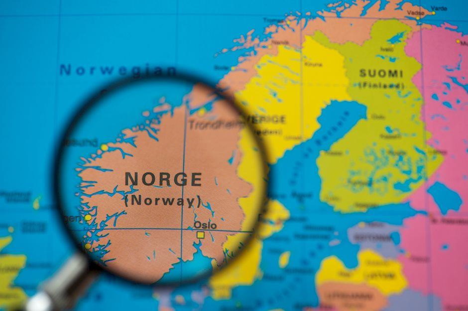 Nok страна. Географическое положение Норвегии карта. Банковская карта Норвегии